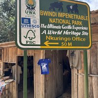 Unesco sign Nkuringo Sector