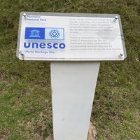 Nyungwe unesco sign