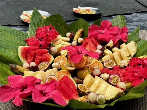 Fruit Platter on Bukit Lawang Trek