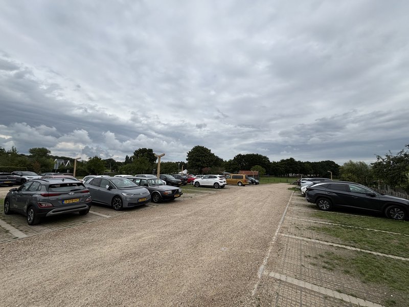 The famous parking lot near Utrecht