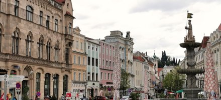 Iron Trail with Erzberg and the old town of Steyr