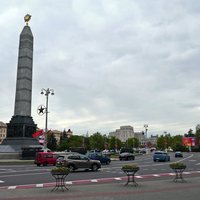 Francysk Scaryna avenue in Minsk