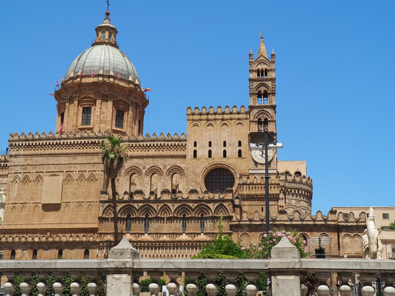 Detail of the cathedral of Palermo