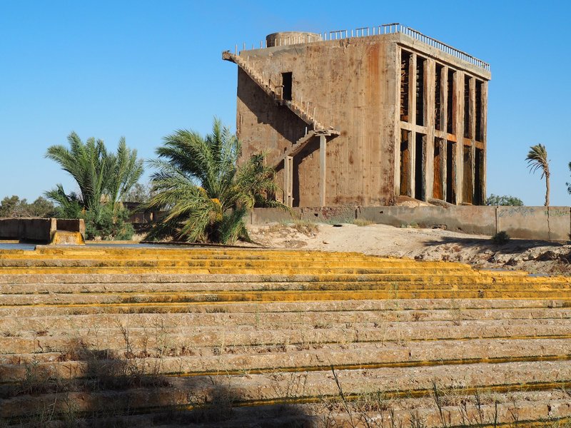 Artesian well in the desert