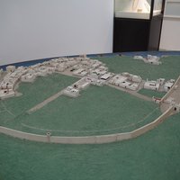 The model of the ancient city
