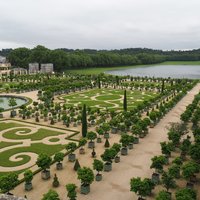 The "Orangerie" gardens