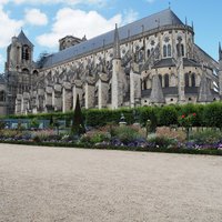 Apse of Bourges cathedral