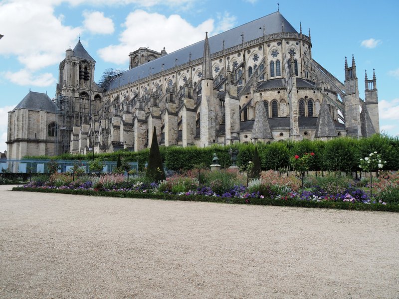 Apse of Bourges cathedral