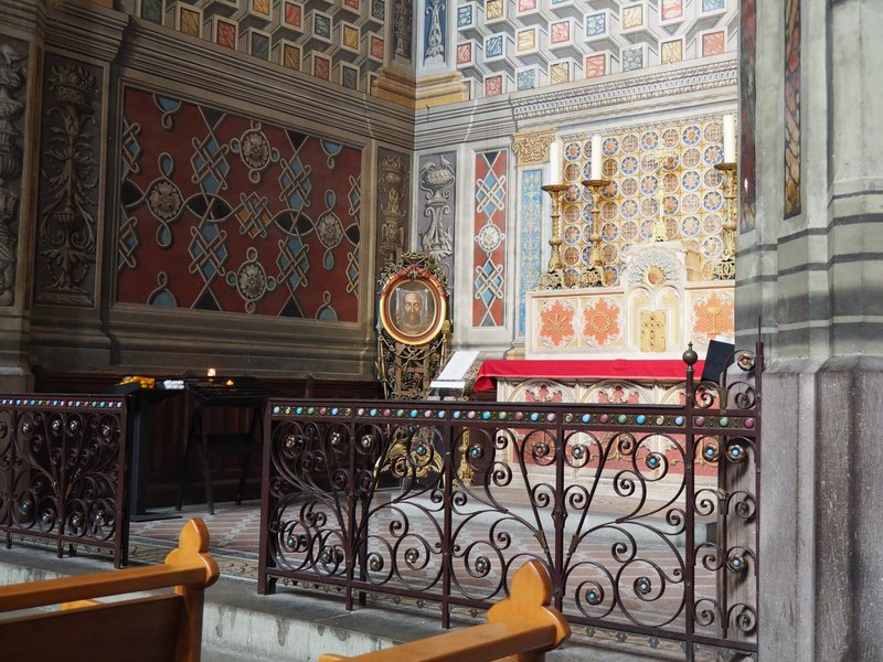A chapel of the Albi Cathedral