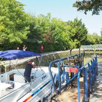 Lock on the Canal du Midi
