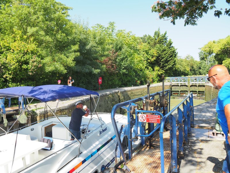 Lock on the Canal du Midi
