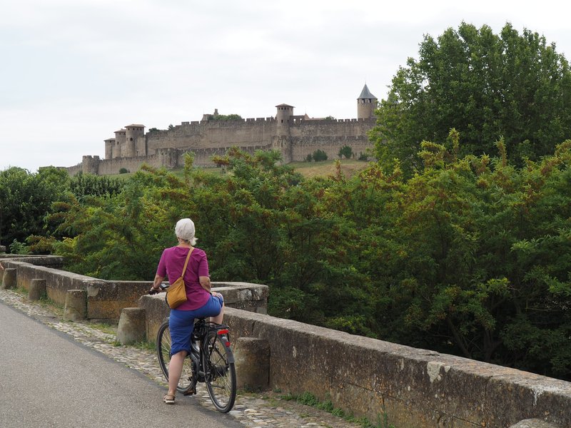 Carcassone from the "Pont Vieux"