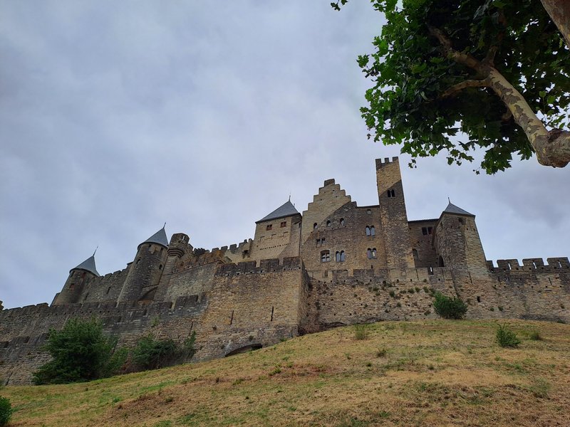 ramparts from a low angle
