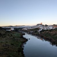 Mértola at sunrise