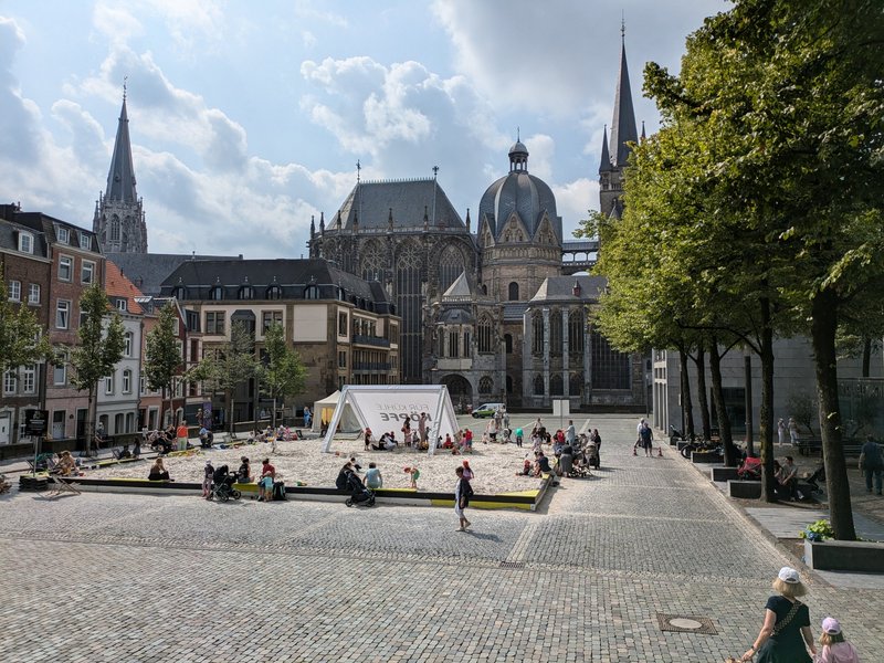 Aachener Dom and Katschhof
