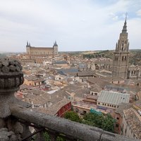 Toledo, view from Iglesia de San Ildefonso by Rick Ohm