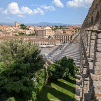 Segovia aquaduct by Rick Ohm