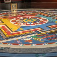 Mandala at the Tibetan Culture Museum