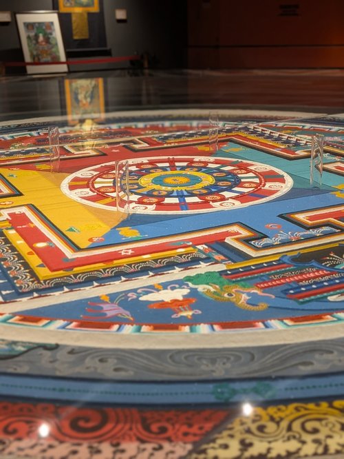Mandala at the Tibetan Culture Museum