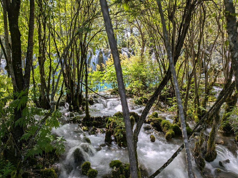 Waterfall in Jiuzhaigou