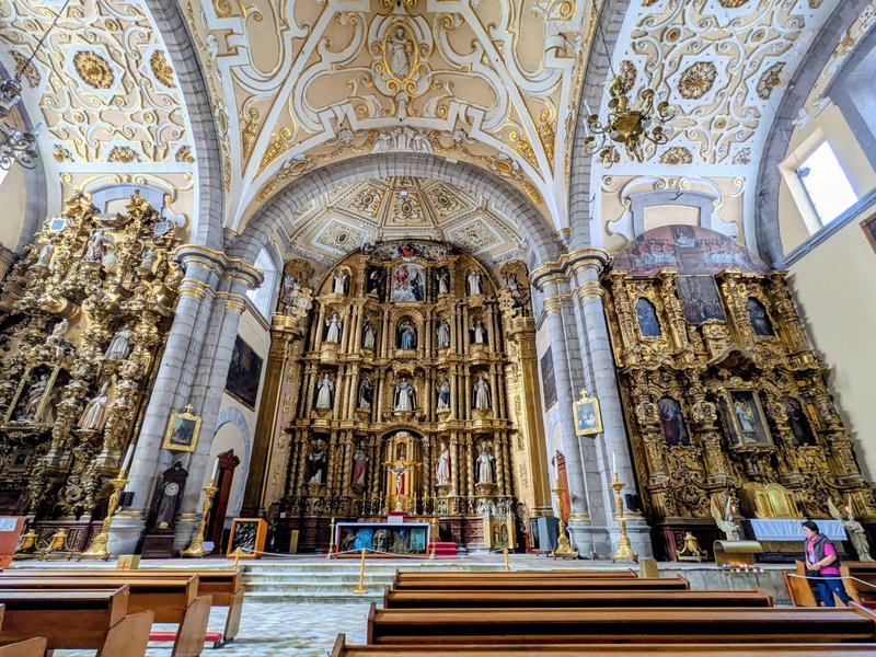 Church of Santo Domingo Main Altar, Puebla