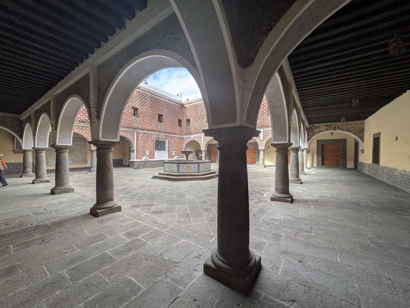 Courtyard of former Convent of Santa Rosa de Lima, Puebla