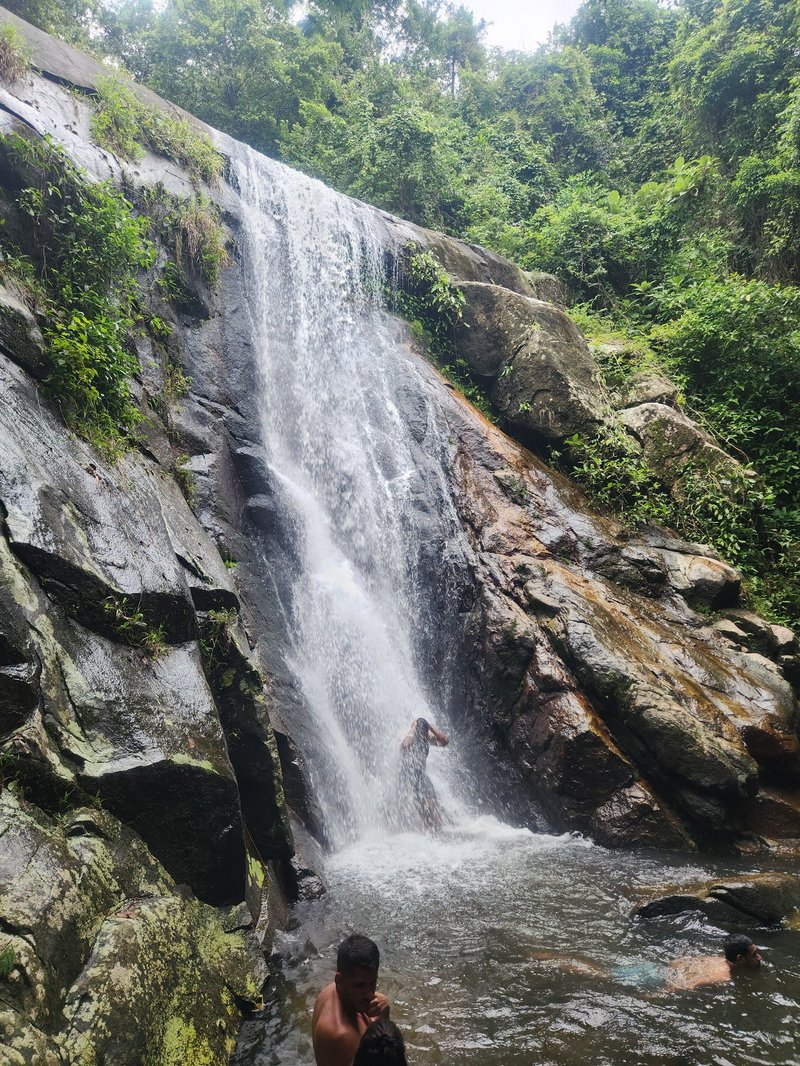 Cachoeira da Feiticeira waterfall, Ilha Grande, Paraty and Ilha Grande