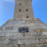 Plaque on the Tower of Hercules