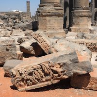 Remains of Kalybe Bosra