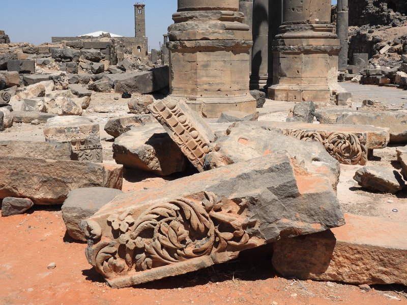 Remains of Kalybe Bosra
