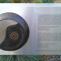 Plaque of Rietveld Schröderhuis