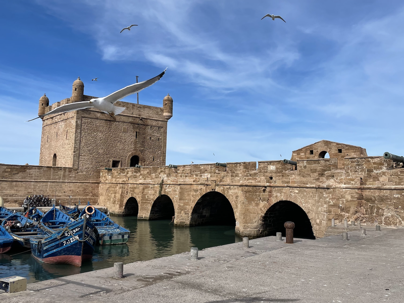 A part of the medina of Essaouira used in the filming of Game of Thrones.