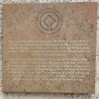 Plaque of Neolithic Orkney at Skara Brae