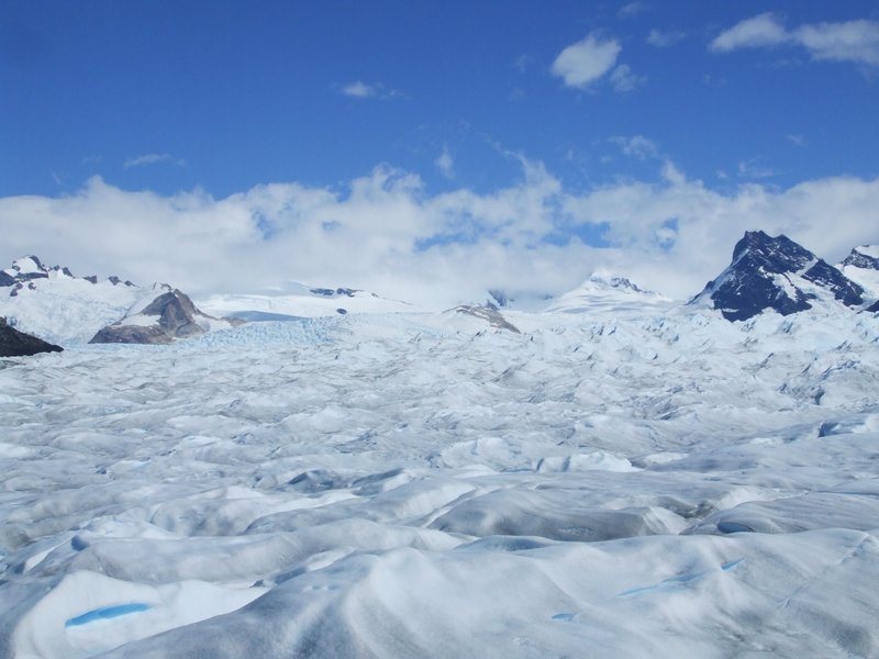 Atop the Perito Moreno Glacier