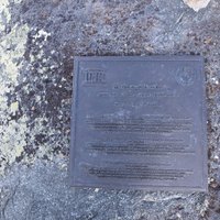 Struve plaque BÄLJATZ-VAARA Baelljasvarri Kautokeino Norway
