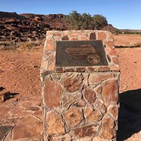 Twyfelfontein plaque