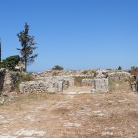 Ugarit Palace entrance