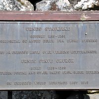 Former Plaque of Urnes Stave Church