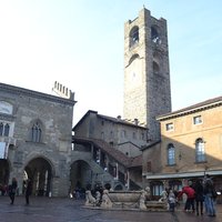 The city of Bergamo
