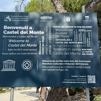 Castel del Monte plaque 2025