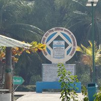Plaque of Sundarbans at Hiran Point