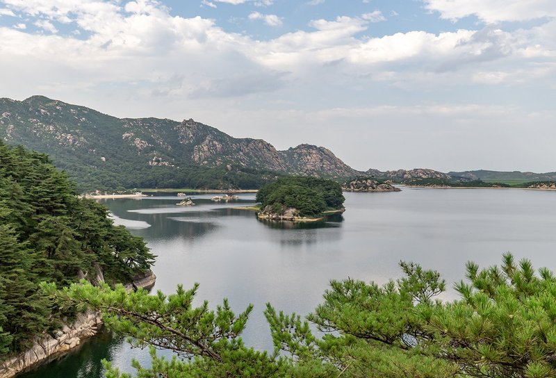 Lagoon Samil Area in Sea Kumgang