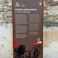 Plaque St Sophia Benevento