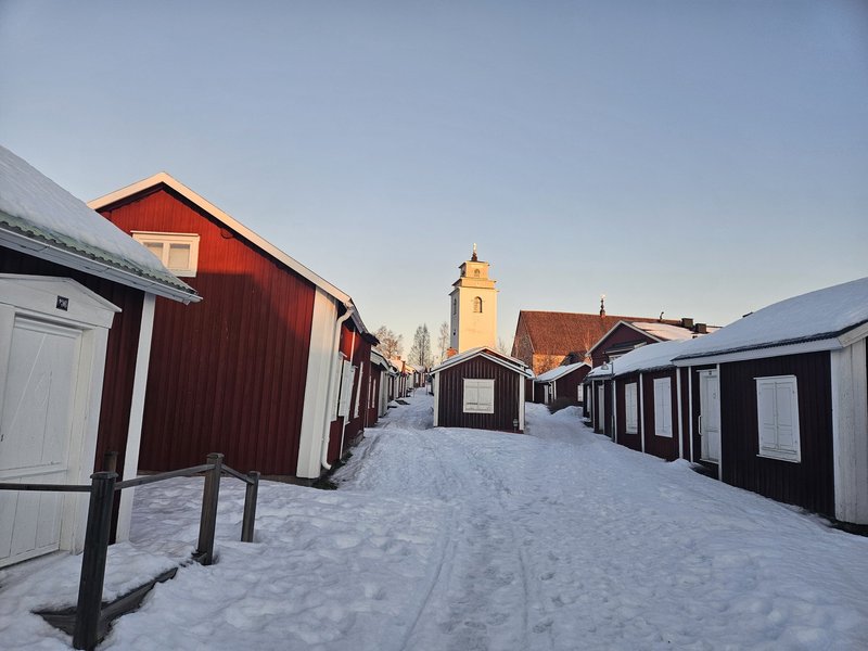 Gammelstad in winter