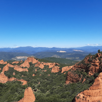 Las Medulas View from Mirador de Orellán