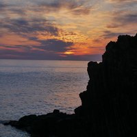 Sunset at Cinque Terre