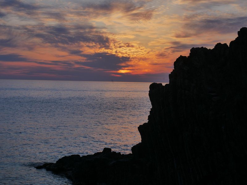 Sunset at Cinque Terre
