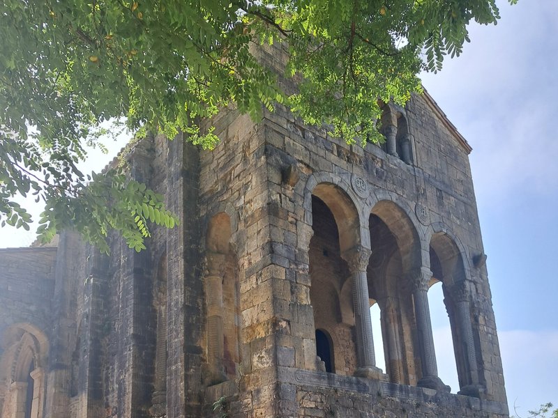 Santa María del Naranco Church (View of the main façade)