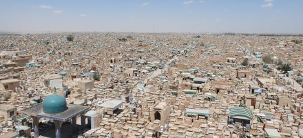 Wadi Al-Salam Cemetery in Najaf