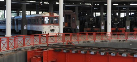 Locomotive depot of the Temuco Railroad Station